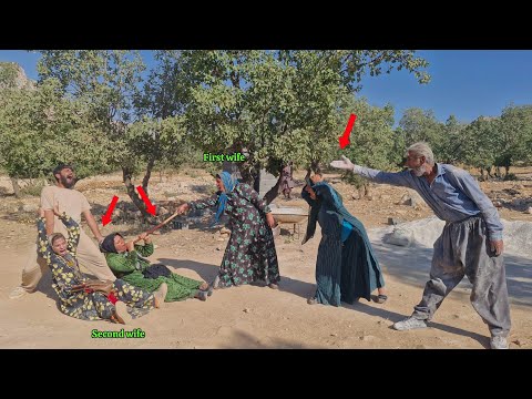 Husband's action against the attack of the second wife and her mother on the first wife