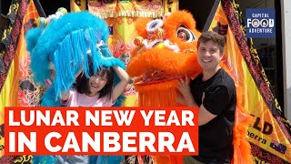 Celebrating Luna New Year in Canberra - Prosperous Mountain Lion Dance