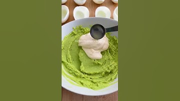 Avocado Deviled Eggs 🥚🥑 Subscribe for daily keto recipes | The Keto Table