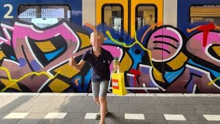 MADNESS Dutch Train Graffiti 🇳🇱 | Hardcore Bombing Compilation !!