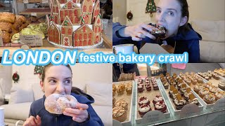 FESTIVE London Bakery Crawl! #vlogmasday9