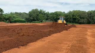 Komatsu D61 Slot dozing maximizing productivity