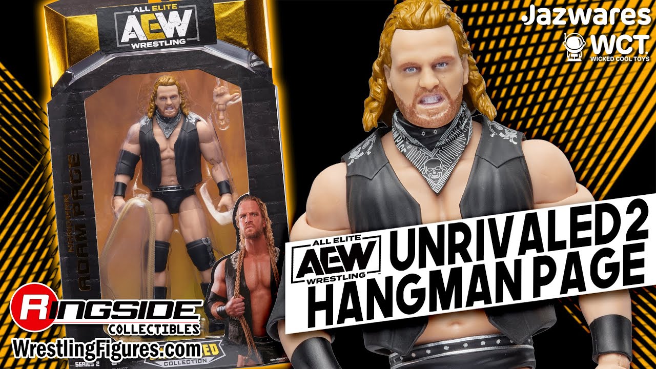 Adam Hangman Page AEW Unrivaled Jazwares Series 5 Figure 