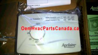 Humidistat 4655 Aprilaire Thermostat Manual Controller