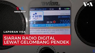Siaran Radio Digital Lewat Gelombang Pendek