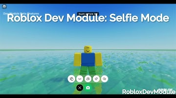 Roblox Dev Module: Selfie Mode