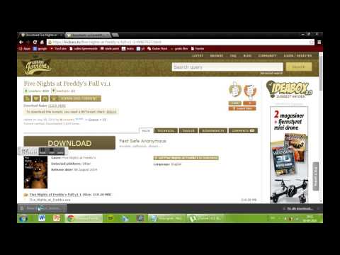 How to download five nights at freddy´s full free (torrent)