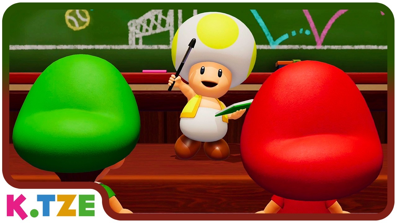 Babys in der Schule 🏫😂 Mario Tennis Fever | Folge 4