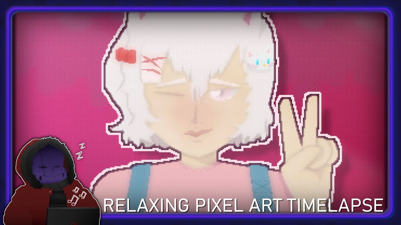 Drawing Pixel Art! Timelapse 05 | "Emma's OC"