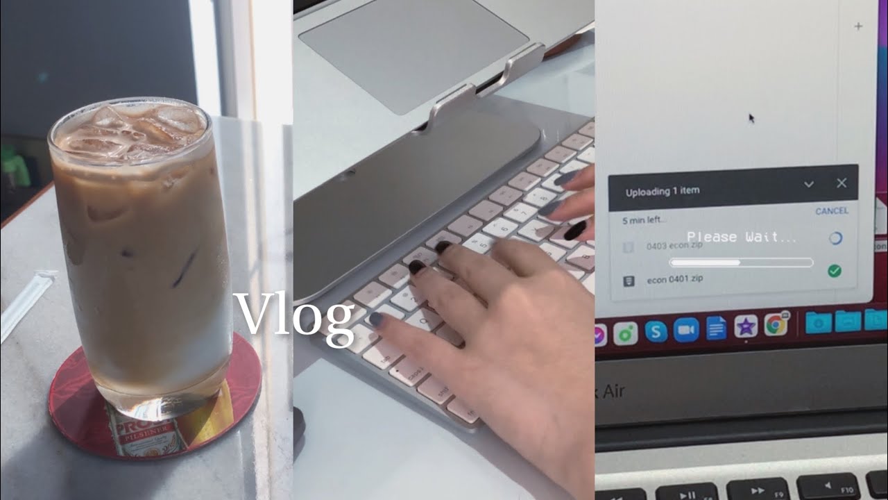 [Eng] VLOG🇮🇩🇰🇷 스무살 고3 유학생의 마지막 시험기간 브이로그 I 하루 10시간 공부, 커피중독, 노트필기, 소소한 공부팁