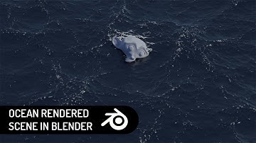 Blender 2.8 Eevee Realistic Ocean Render