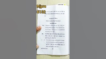 16132//mjpru bsc hons agriculture question paper