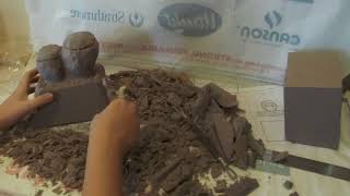 How to make a subtractive memorial sculpture