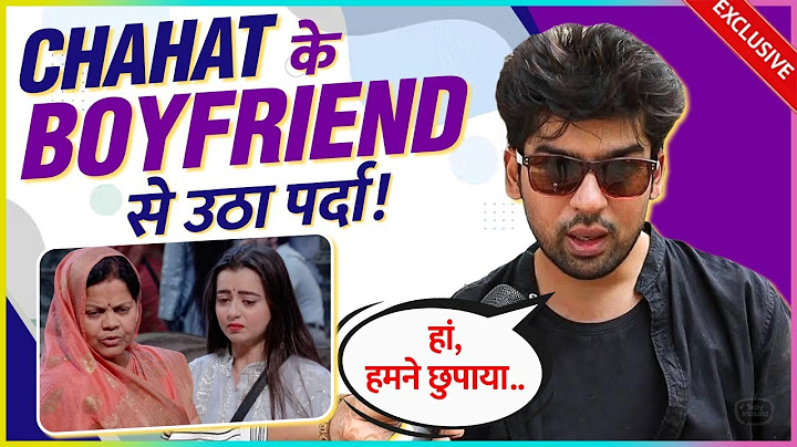 Chahat Pandey's Mystery Boyfriend, Sidharth CONFIRMS, Says Humne Sabse Chupaya Toh..| Bigg Boss 18