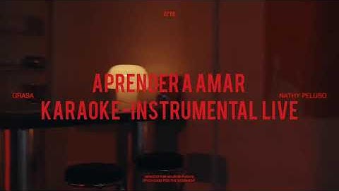 Thumbnail of Nathy Peluso - APRENDER A AMAR (Karaoke-Instrumental) (En Vivo)