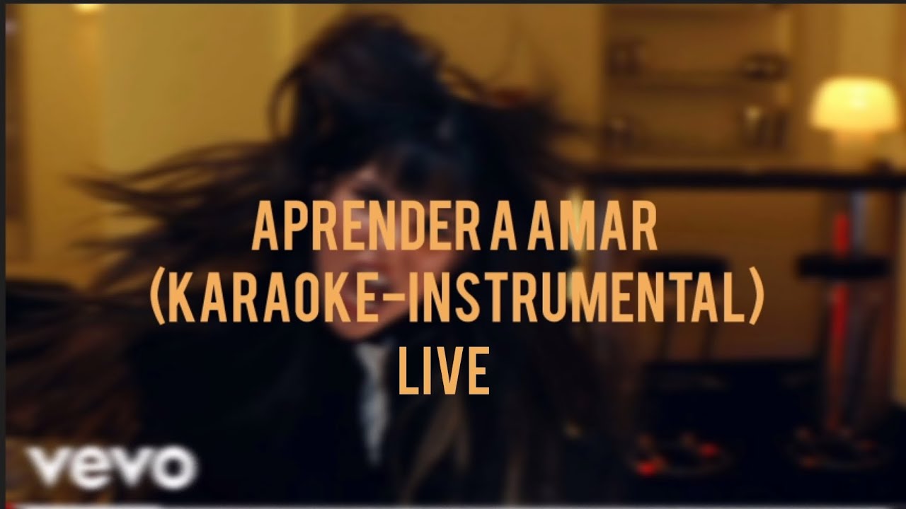 Nathy Peluso - APRENDER A AMAR (Karaoke-Instrumental) (En Vivo) Nathy Peluso - APRENDER A AMAR (Karaoke-Instrumental) (En Vivo)
