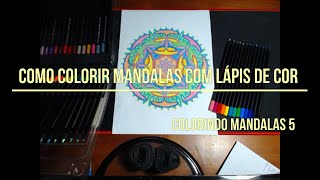 Como Colorir Mandalas com Lápis de Cor screenshot 3