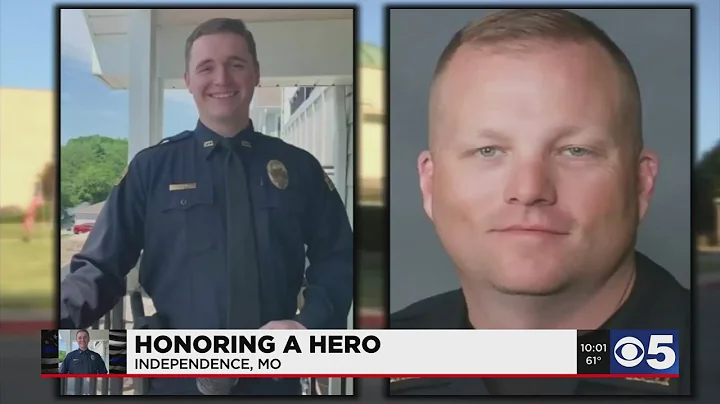 Fallen officer Blaize Madrid-Evans remembered as h...
