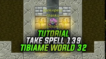 TIBIAME CARA TAKE SPELL 139 OF PVP ISLAND AUREA