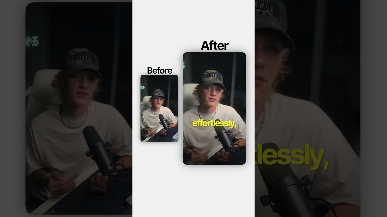 ❌ Before → ✅ After Same clip. Different editing.