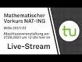 Abschlussveranstaltung - Mathematischer Vorkurs NAT-ING