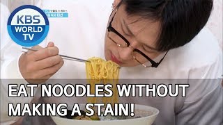 Eat noodles without making a stain! [2 Days & 1 Night Season 4/ENG/2020.02.23]
