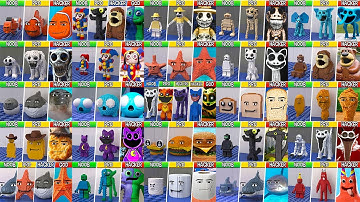 LEGO ALL Characters in ZOONOMALY, Gegagedigedagedago, Poppy Playtime 3, MEMES : Noob, Pro, HACKER! /