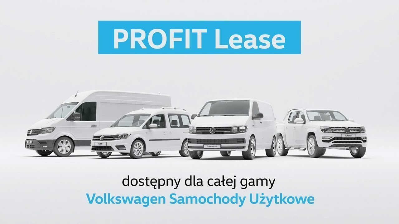Volkswagen Samochody Dostawcze PROFIT Lease YouTube