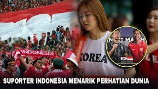 🔴 Suporter Indonesia Gemparkan Qatar! Pertandingan Indonesia vs Korea Di Sorot Media Dunia