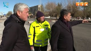видео: Аким Карагандинской области проверил ремонт дорог в Темиртау картинка: Аким Карагандинской области проверил ремонт дорог в Темиртау