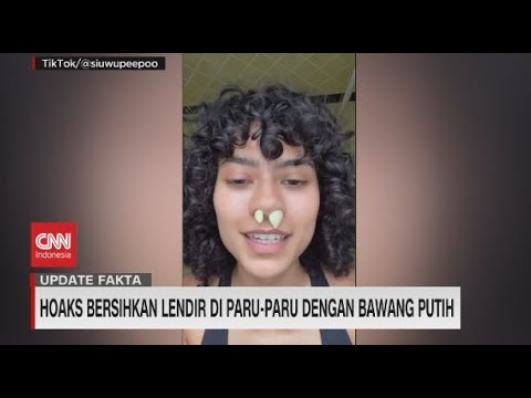 Hoaks Bersihkan Lendir di Paru paru Dengan Bawang Putih