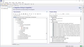 Easily configurable analysis with RVS