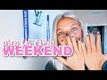 GETTING READY FOR BACK TO BACK CHEER COMPETITIONS: makeup haul & doing my nails