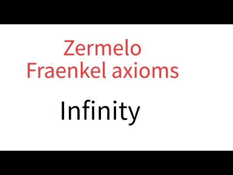 Zermelo Fraenkel Infinity