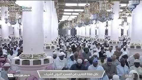 صلاة المغرب المسجد النبوي الشيخ محمد برهجي | الخميس 8 جمادى الأولى 1447هـ من سورة الحديد.