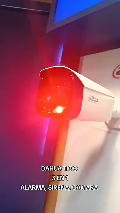 Dahua 8MP TiOC Bullet Camera with Active Deterrence and WizSense AI #shorts#usa