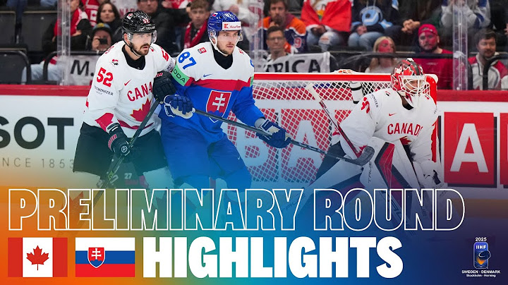 Highlights: CANADA vs SLOVAKIA | 2025 #MensWorlds #IIHF