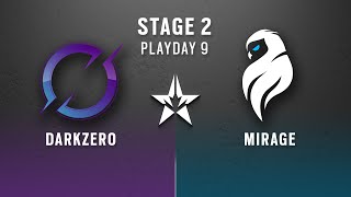 DarkZero vs Mirage \/\/ North American League 2022 - Stage 2 - Playday #9