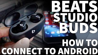 How to Pair Beats Studio Buds to Android Phone via Bluetooth - How to Connect Beats Earbuds by TheRenderQ 327 views 3 weeks ago 1 minute, 35 seconds