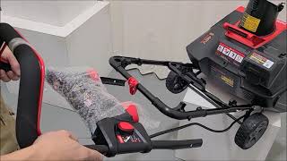 Electric Snowblower Sne402 Embly Related Handle Embly