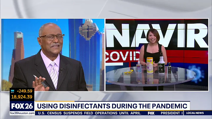 Tammy Gee and T4Spa on Fox26, Sniper Disinfectant