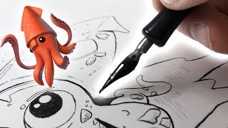 Can You Draw With SQUID INK??