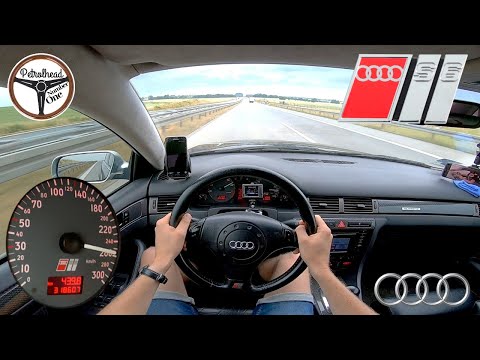 2000 Audi S6 C5 | V-max. Próba autostradowa.