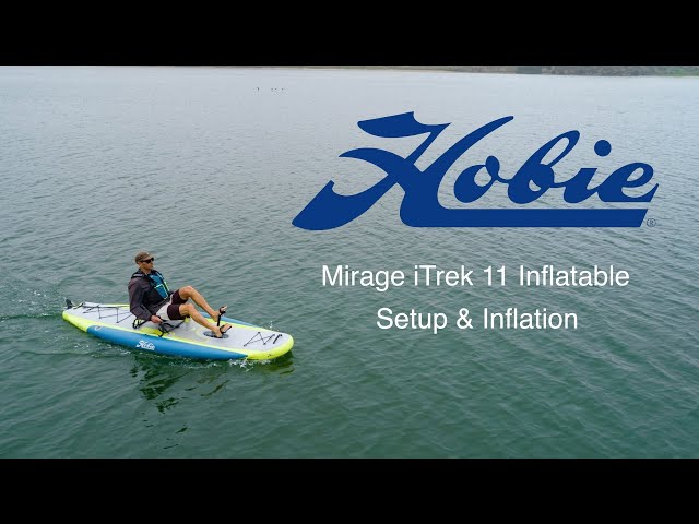 iTrek 11 Kayak, Hobie, Inflatable, Mirage Drive