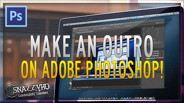 How To Make An OUTRO On Photoshop - "Outro Tutorial Photoshop" [2015]