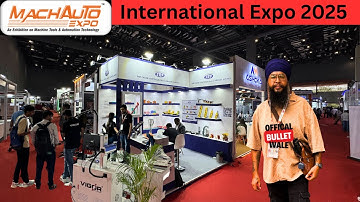 MachAuto Expo 2025 🔧 | India’s Biggest Machine Tools Exhibition | Mandeep Tools Technology Vlog