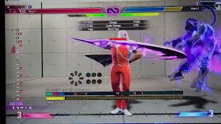 SF6 - JP corner drive rush combo into overhead/low reset