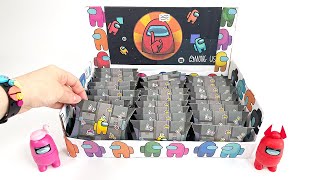 Lego Among Us Full Box Blinde Bags Minifigures Opening!| DIY Unofficial LEGO