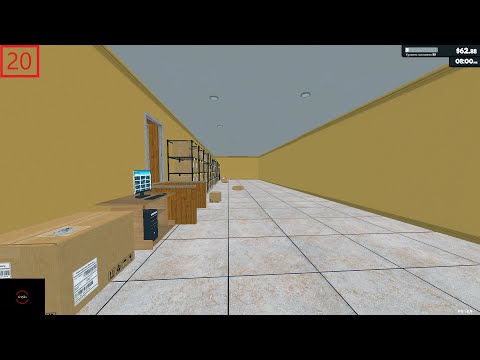 Видео: Докупил лицензию и поставил ценник в 500$ на все в Supermarket Simulator №20