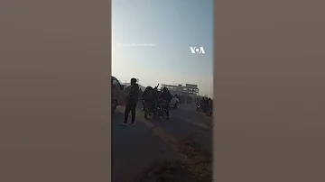 Armed Syrian Rebels In Talbisa After Gaining Control Of Town Near Homs VOA News Shorts 